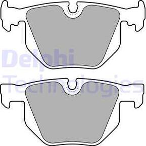 Delphi LP1834 - Bremsbelagsatz, Scheibenbremse alexcarstop-ersatzteile.com