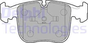 Delphi LP845 - Bremsbelagsatz, Scheibenbremse alexcarstop-ersatzteile.com