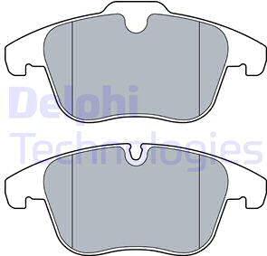 Delphi LP3526 - Bremsbelagsatz, Scheibenbremse alexcarstop-ersatzteile.com