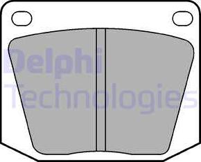 Delphi LP32 - Bremsbelagsatz, Scheibenbremse alexcarstop-ersatzteile.com