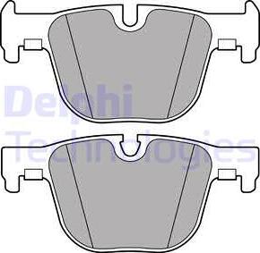 Delphi LP2494 - Bremsbelagsatz, Scheibenbremse alexcarstop-ersatzteile.com