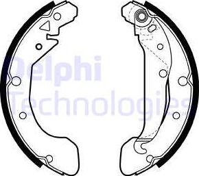 Delphi LS2004 - Bremsbackensatz alexcarstop-ersatzteile.com