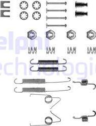 Delphi LY1038 - Zubehörsatz, Bremsbacken alexcarstop-ersatzteile.com