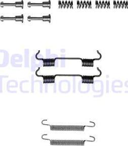 Delphi LY1297 - Zubehörsatz, Feststellbremsbacken alexcarstop-ersatzteile.com