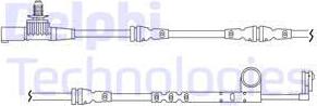 Delphi LZ0197 - Warnkontakt, Bremsbelagverschleiß alexcarstop-ersatzteile.com