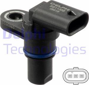 Delphi SS11358 - Sensor, Nockenwellenposition alexcarstop-ersatzteile.com