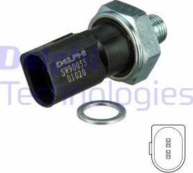 Delphi SW90055 - Sensor, Öldruck alexcarstop-ersatzteile.com