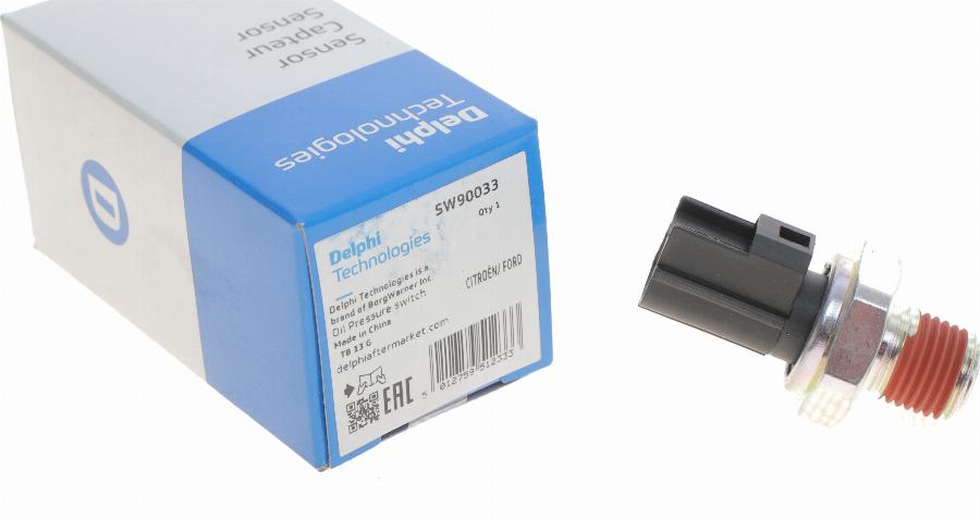 Delphi SW90033 - Sensor, Öldruck alexcarstop-ersatzteile.com