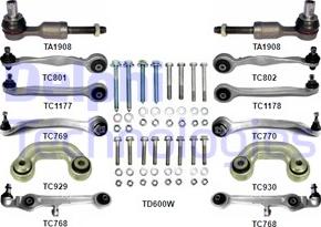 Delphi TC1400KIT-11B1 - Reparatursatz, Querlenker alexcarstop-ersatzteile.com