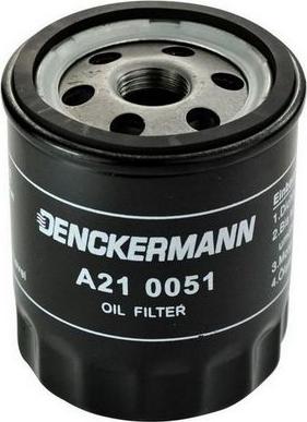 Denckermann A210051 - Ölfilter alexcarstop-ersatzteile.com