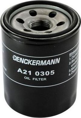 Denckermann A210305 - Ölfilter alexcarstop-ersatzteile.com