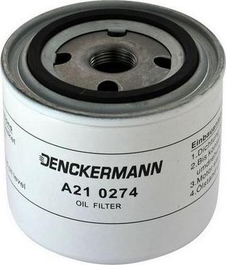 Denckermann A210274 - Ölfilter alexcarstop-ersatzteile.com