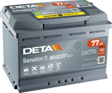 DETA DA770 - Starterbatterie alexcarstop-ersatzteile.com