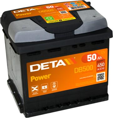 DETA DB500 - Starterbatterie alexcarstop-ersatzteile.com