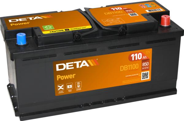 DETA DB1100 - Starterbatterie alexcarstop-ersatzteile.com