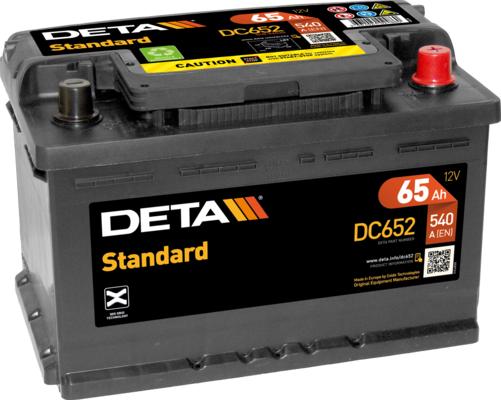 DETA DC652 - Starterbatterie alexcarstop-ersatzteile.com