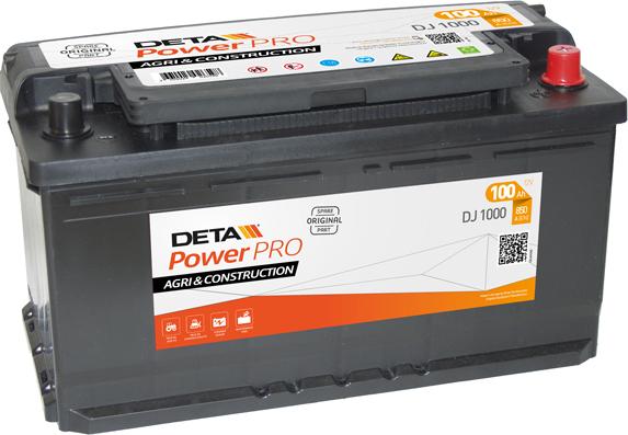 DETA DJ1000 - Starterbatterie alexcarstop-ersatzteile.com