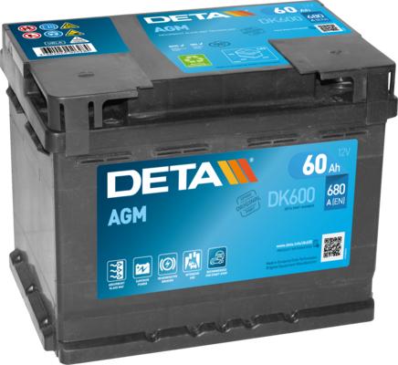 DETA DK600 - Starterbatterie alexcarstop-ersatzteile.com