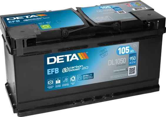 DETA DL1050 - Starterbatterie alexcarstop-ersatzteile.com