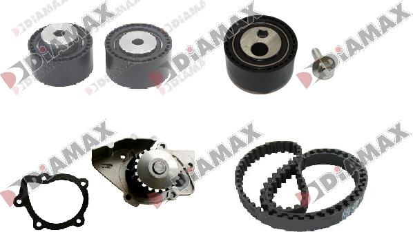 Diamax A6039WP - Wasserpumpe + Zahnriemensatz alexcarstop-ersatzteile.com