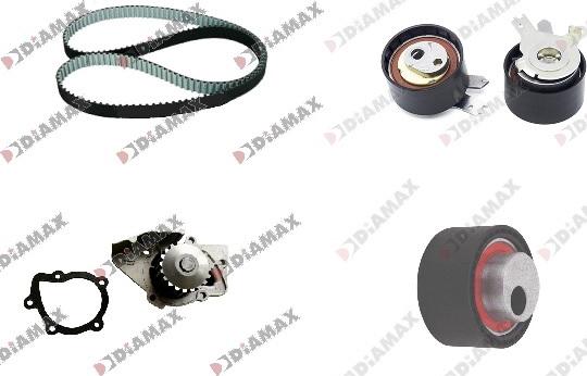 Diamax A6038WP - Wasserpumpe + Zahnriemensatz alexcarstop-ersatzteile.com