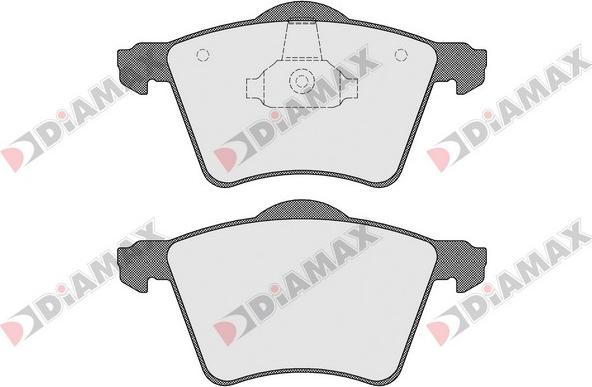 Diamax N09479 - Bremsbelagsatz, Scheibenbremse alexcarstop-ersatzteile.com