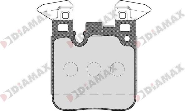 Diamax N09686 - Bremsbelagsatz, Scheibenbremse alexcarstop-ersatzteile.com