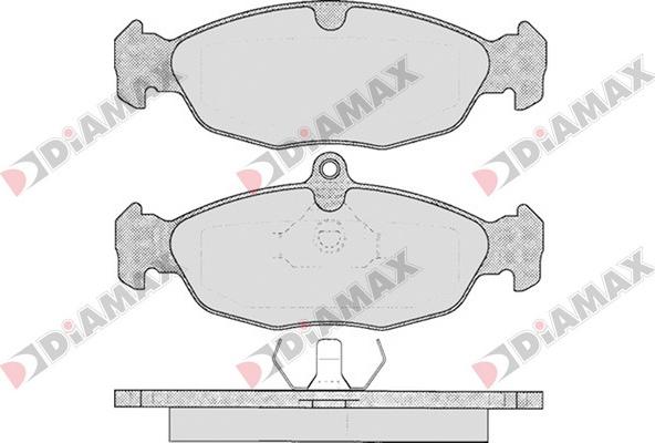 Diamax N09119 - Bremsbelagsatz, Scheibenbremse alexcarstop-ersatzteile.com