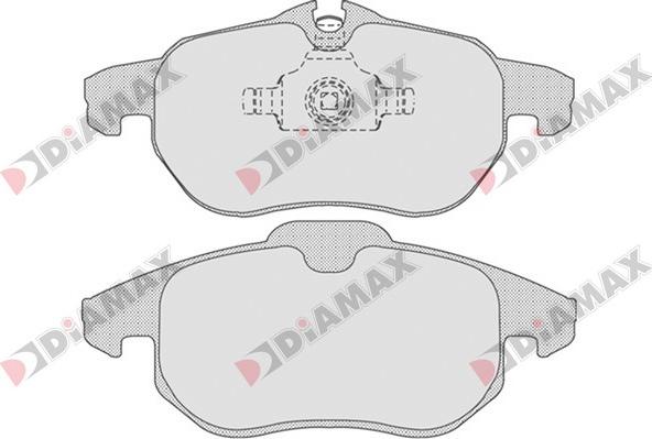 Diamax N09364 - Bremsbelagsatz, Scheibenbremse alexcarstop-ersatzteile.com