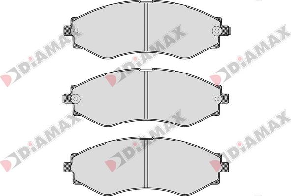 Diamax N09361 - Bremsbelagsatz, Scheibenbremse alexcarstop-ersatzteile.com