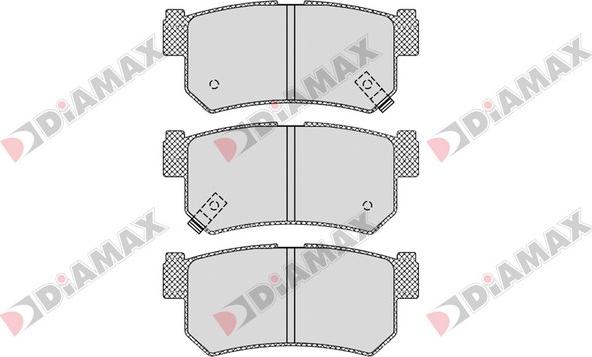 Diamax N09362 - Bremsbelagsatz, Scheibenbremse alexcarstop-ersatzteile.com