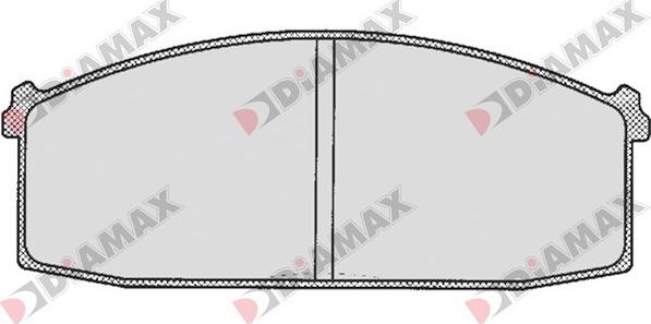 Diamax N09201 - Bremsbelagsatz, Scheibenbremse alexcarstop-ersatzteile.com