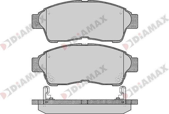 Diamax N09741 - Bremsbelagsatz, Scheibenbremse alexcarstop-ersatzteile.com