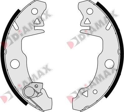 Diamax N01074 - Bremsbackensatz alexcarstop-ersatzteile.com