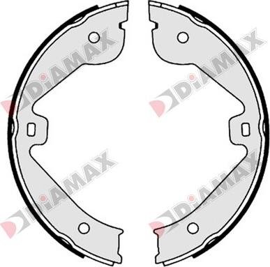 Diamax N01351 - Bremsbackensatz, Feststellbremse alexcarstop-ersatzteile.com