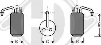 Diederichs 8142502 - Trockner, Klimaanlage alexcarstop-ersatzteile.com