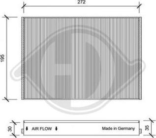 Diederichs DCI0154 - Filter, Innenraumluft alexcarstop-ersatzteile.com