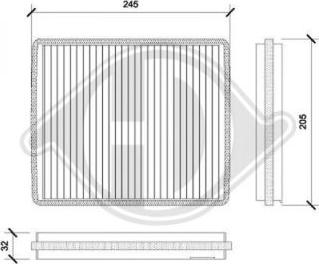 Diederichs DCI0813 - Filter, Innenraumluft alexcarstop-ersatzteile.com