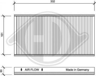 Diederichs DCI1068 - Filter, Innenraumluft alexcarstop-ersatzteile.com