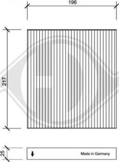 Diederichs DCI1084 - Filter, Innenraumluft alexcarstop-ersatzteile.com