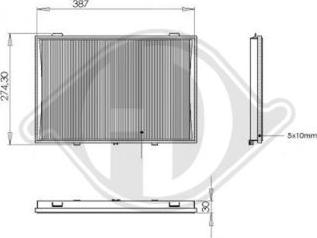 Diederichs DCI1082 - Filter, Innenraumluft alexcarstop-ersatzteile.com