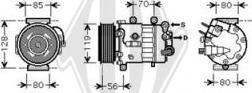 Diederichs DCK1452 - Kompressor, Klimaanlage alexcarstop-ersatzteile.com