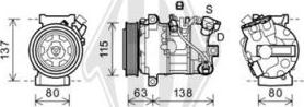 Diederichs DCK1509 - Kompressor, Klimaanlage alexcarstop-ersatzteile.com