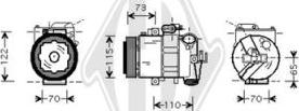 Diederichs DCK1603 - Kompressor, Klimaanlage alexcarstop-ersatzteile.com