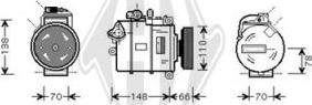 Diederichs DCK1043 - Kompressor, Klimaanlage alexcarstop-ersatzteile.com