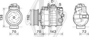 Diederichs DCK1081 - Kompressor, Klimaanlage alexcarstop-ersatzteile.com