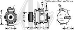 Diederichs DCK1075 - Kompressor, Klimaanlage alexcarstop-ersatzteile.com