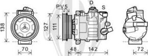 Diederichs DCK1078 - Kompressor, Klimaanlage alexcarstop-ersatzteile.com