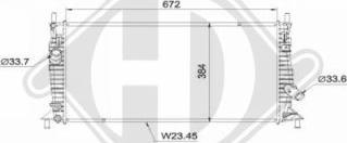 Diederichs DCM2080 - Kühler, Motorkühlung alexcarstop-ersatzteile.com