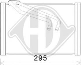 Diederichs DCV1044 - Verdampfer, Klimaanlage alexcarstop-ersatzteile.com